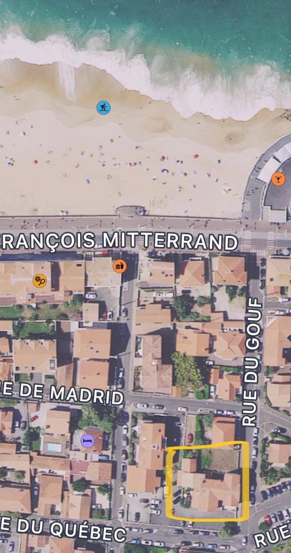 Appartement A 70M De La Plage Et L Estacade De 卡布勒通 外观 照片