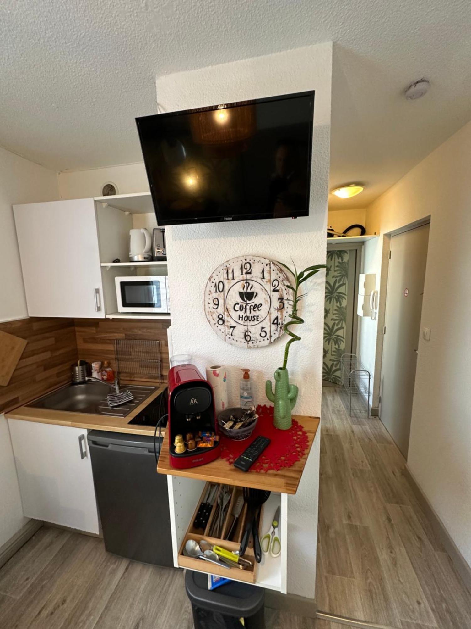 Appartement A 70M De La Plage Et L Estacade De 卡布勒通 外观 照片